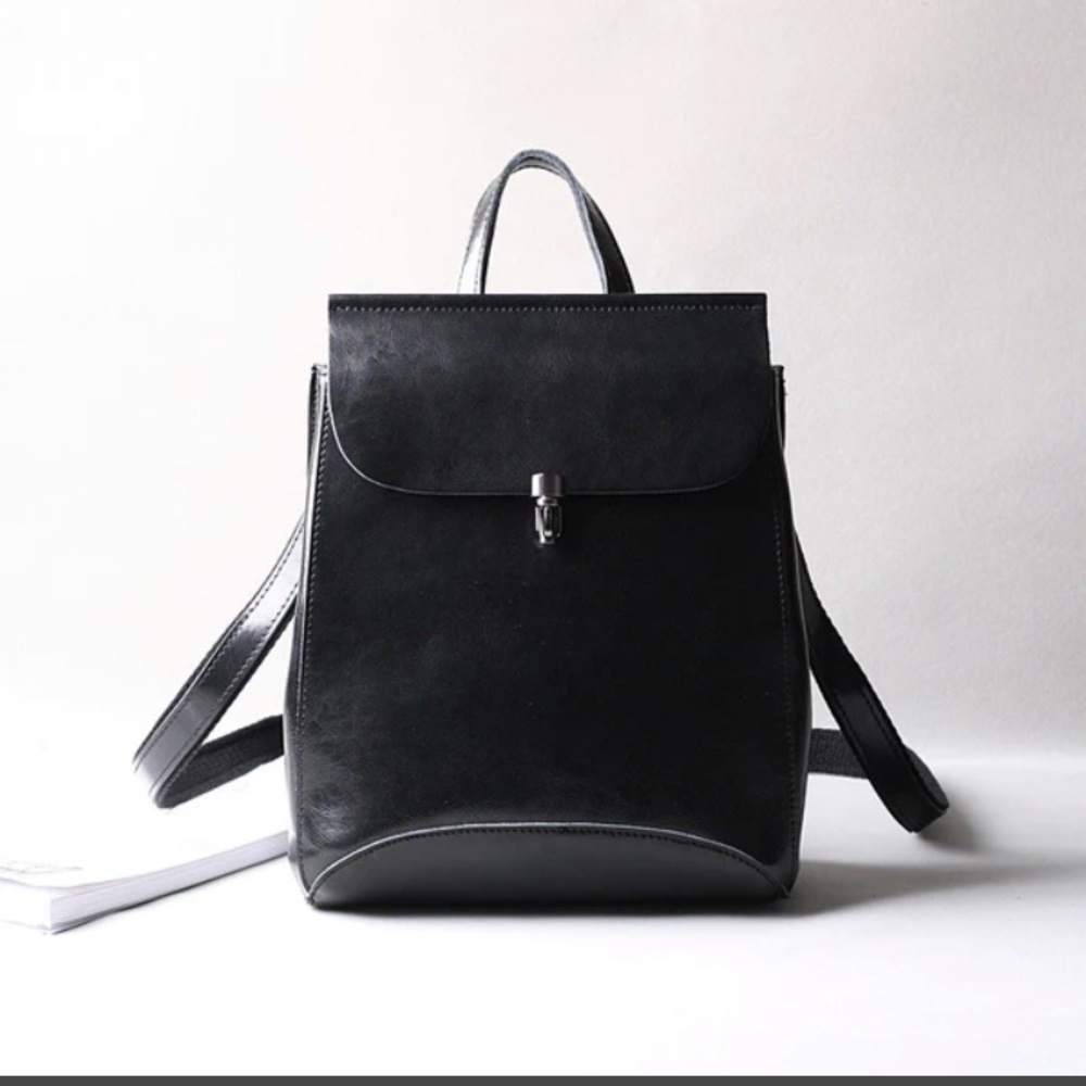 Rockcow: Leather Backpack Purse, Designer Backpacks for Women, Backpack Purse